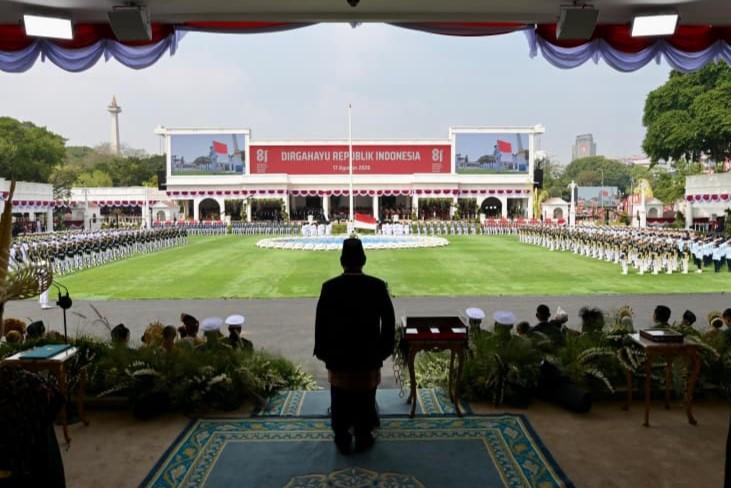 Upacara Khidmat di Istana Merdeka: Presiden Prabowo Pimpin Peringatan HUT ke-81 RI dengan Tema “Indonesia Berdaulat, Adil, dan Makmur”