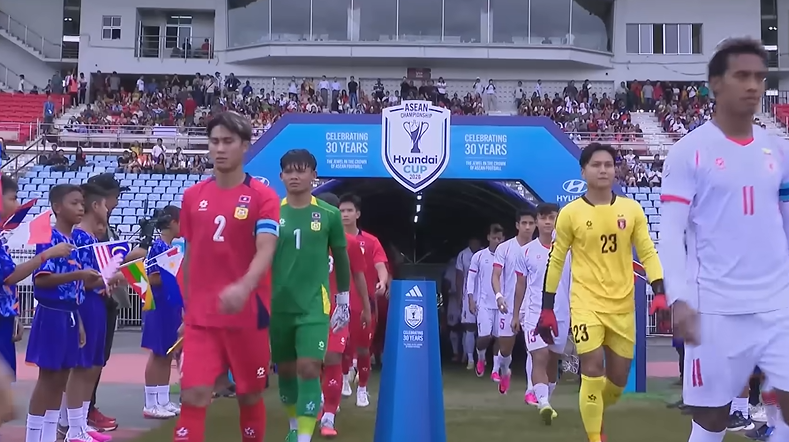 Timnas Myanmar sukses meraih kemenangan telak dengan skor 7-2 atas Laos