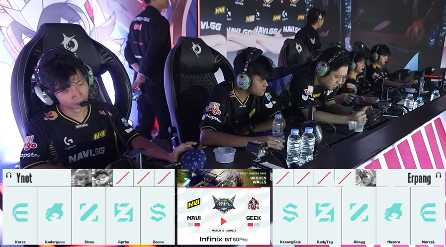 Pertarungan Sengit Tiga Game: Natus Vincere Tundukkan Geek Fam Lewat Duel Ketat